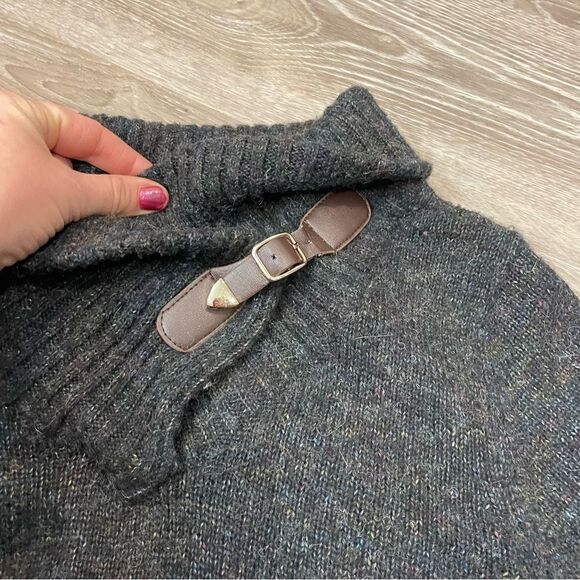 Twik Gray Knit Sweater Cowl neck - Picture 3 of 8